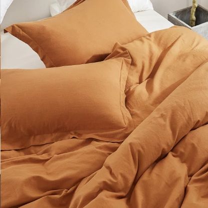 Изображение Постельное белье полулен, Copper.